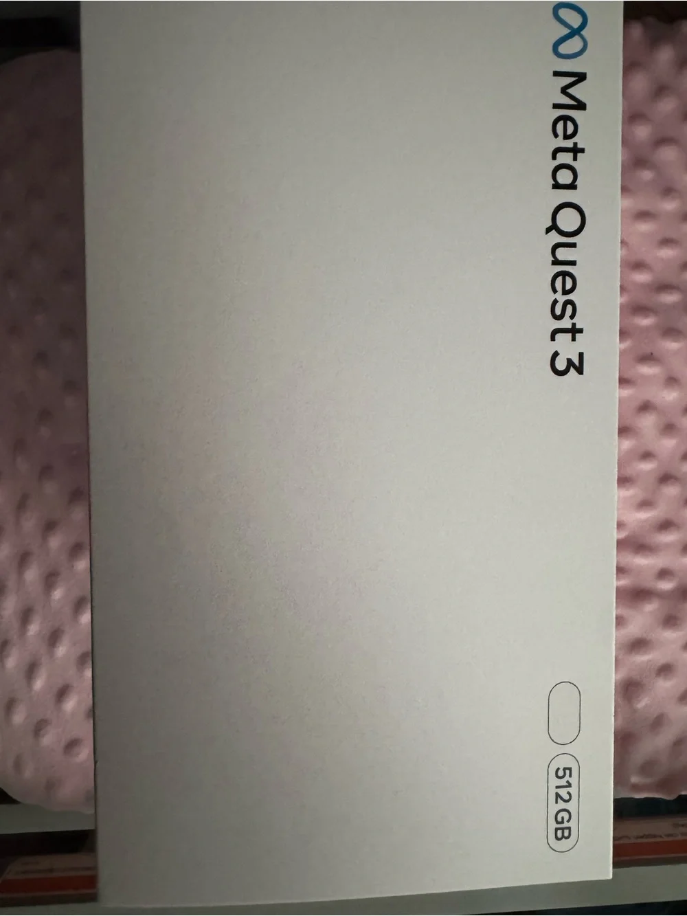 Quest 3 VR Headset - White (512GB)